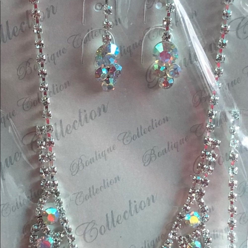 Wedding Necklace 3pcs Set
